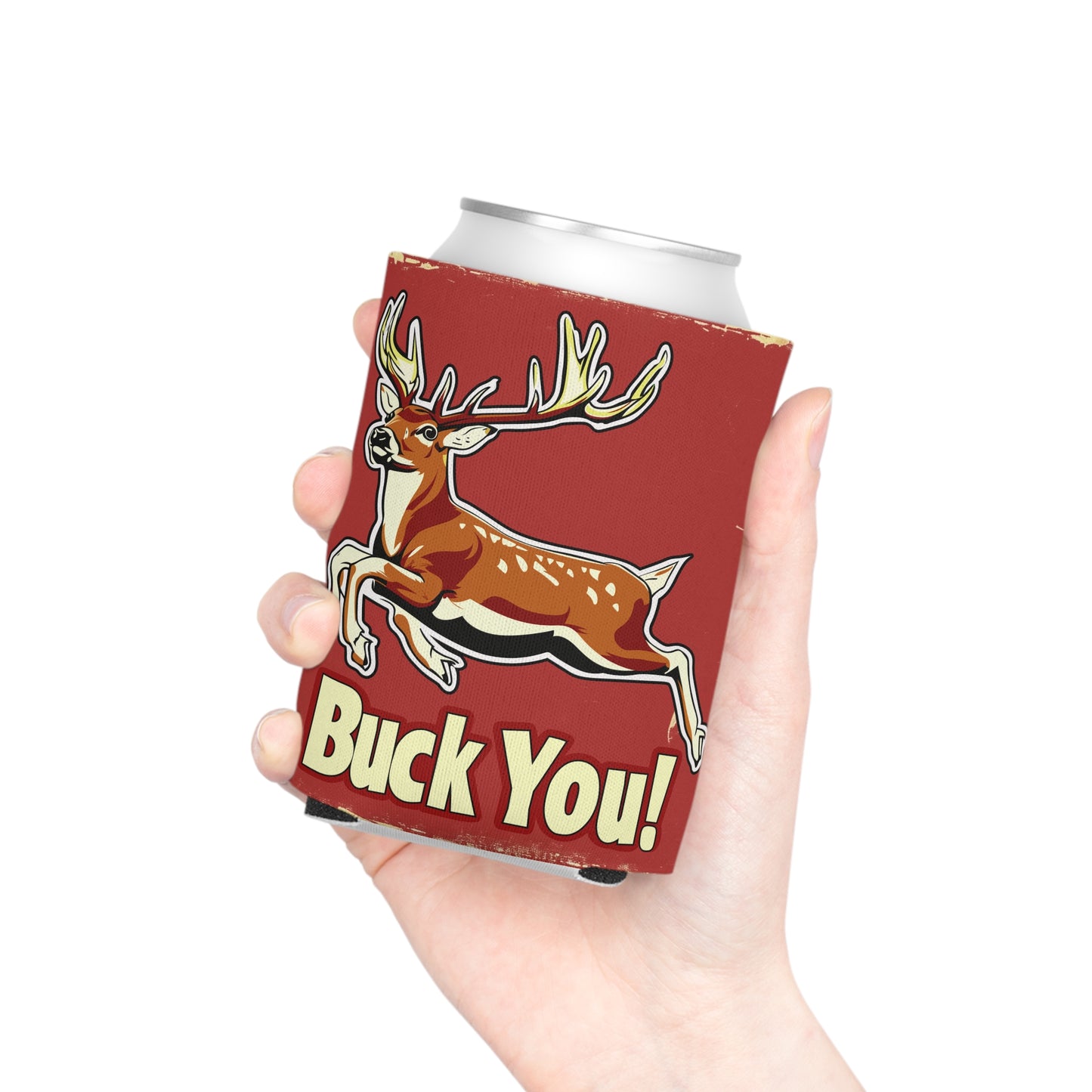 Bucky The Deer Can Cooler