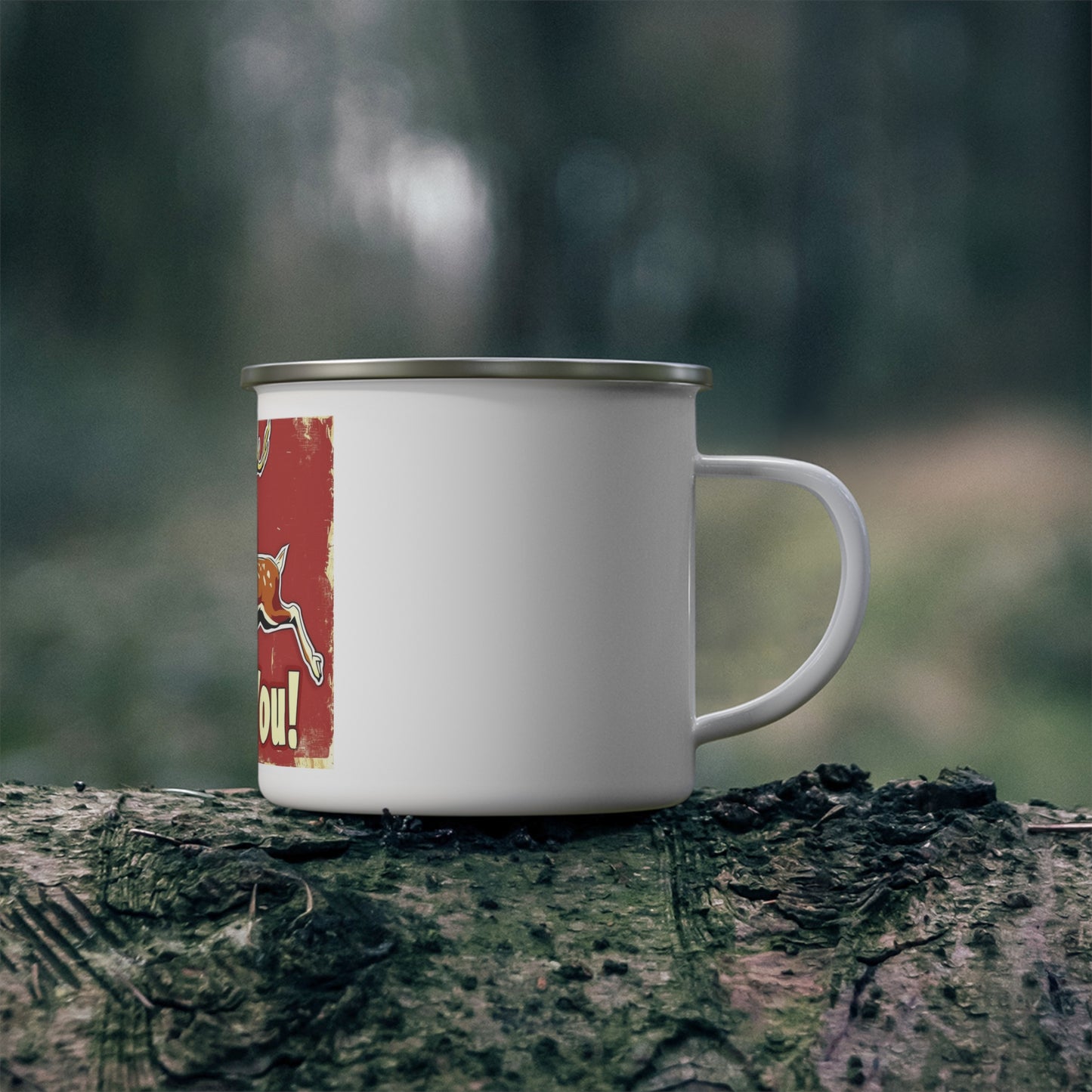 Bucky The Deer Camping Mug